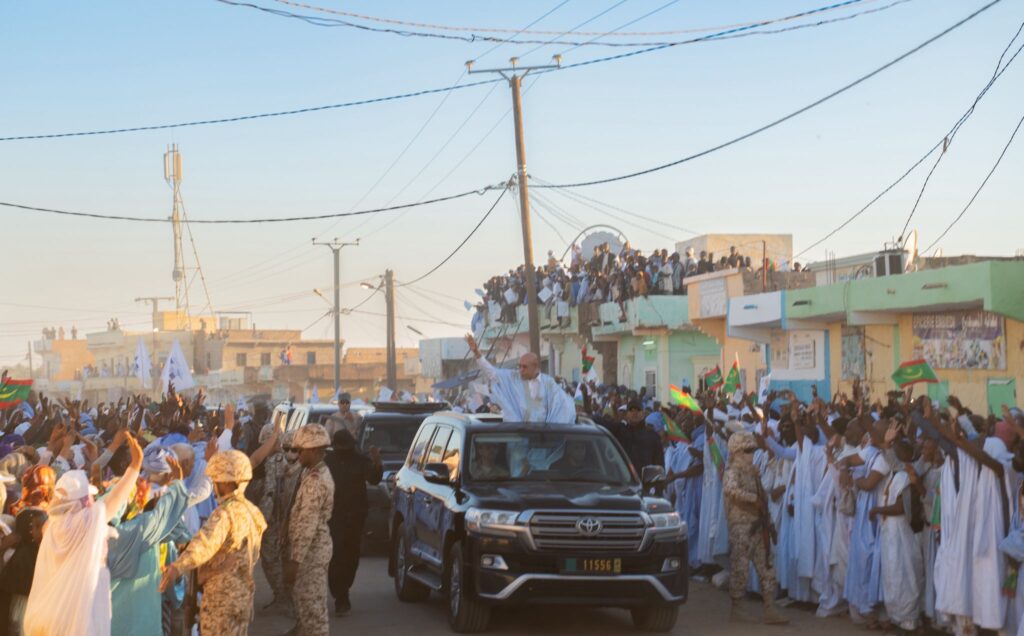 امبود: استقبال شعبي حاشد من مجتمع “التآزر” لفخامة رئيس الجمهورية